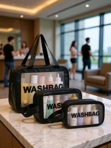 Washbag, Pack of 3